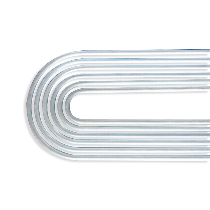 Hindi kinakalawang na asero U-hugis pipe